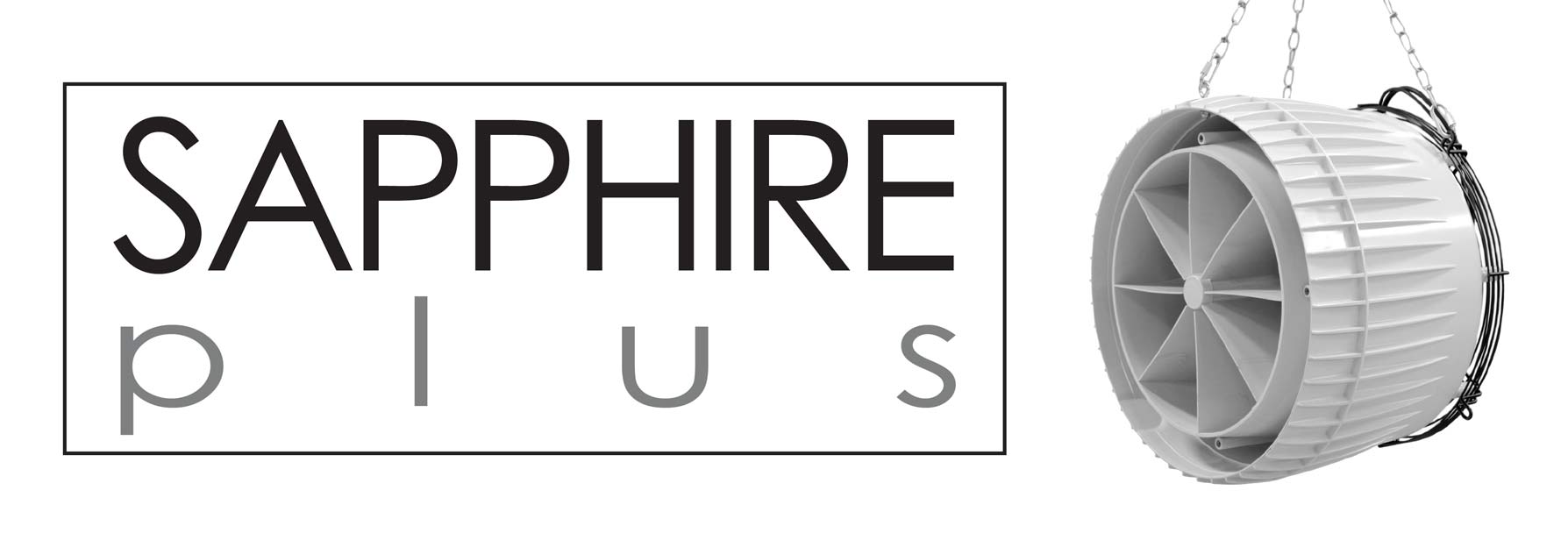 Blog-Image1 Airius Sapphire Plus EC fan with branding and modular design for efficient air movement.