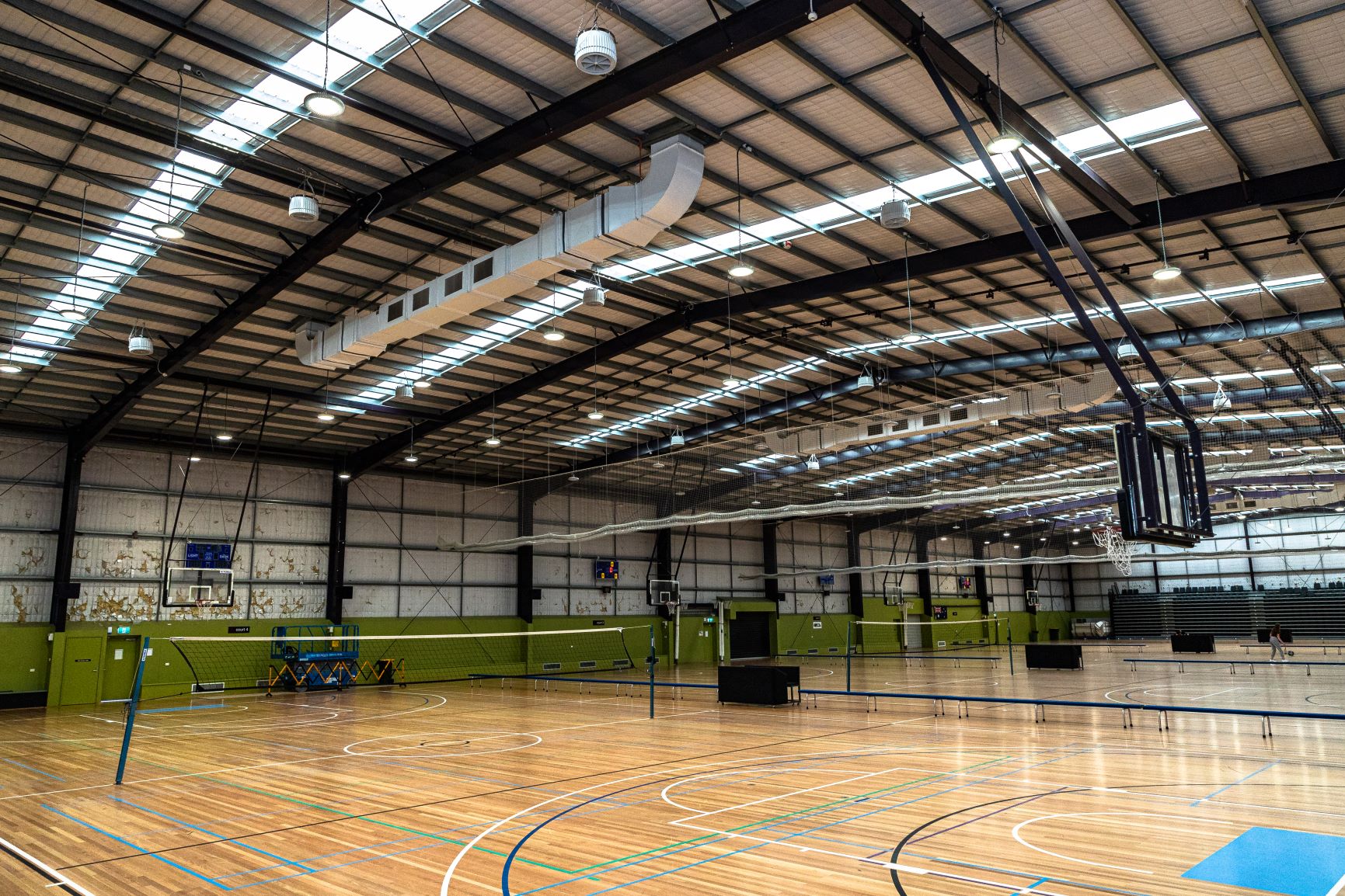 Cardinia Life Leisure Centre, VIC – G400EC (9 of 13) Cardinia Life Aquatic and Leisure Centre interior with Airius fan installations improving airflow and thermal