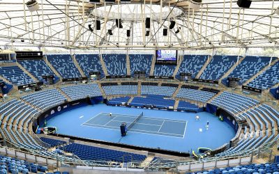 Ken Rosewall Arena, Sydney: Large indoor space with Airius destratification fans for improved air circulation