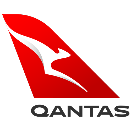 Qantas logo showcasing Airius cooling solutions for commercial and industrial facilities.