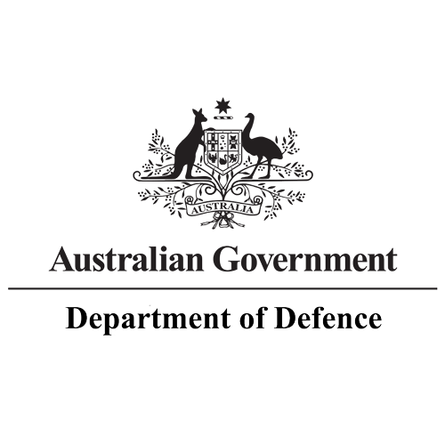 Australian Government Department of Defence logo, Airius cooling solutions for defence facilities.
