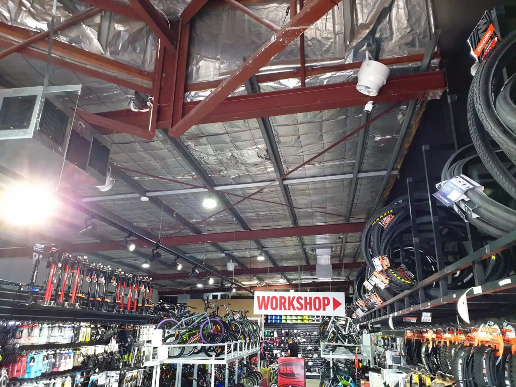 99 Bikes Install Airius Cooling Fans 4