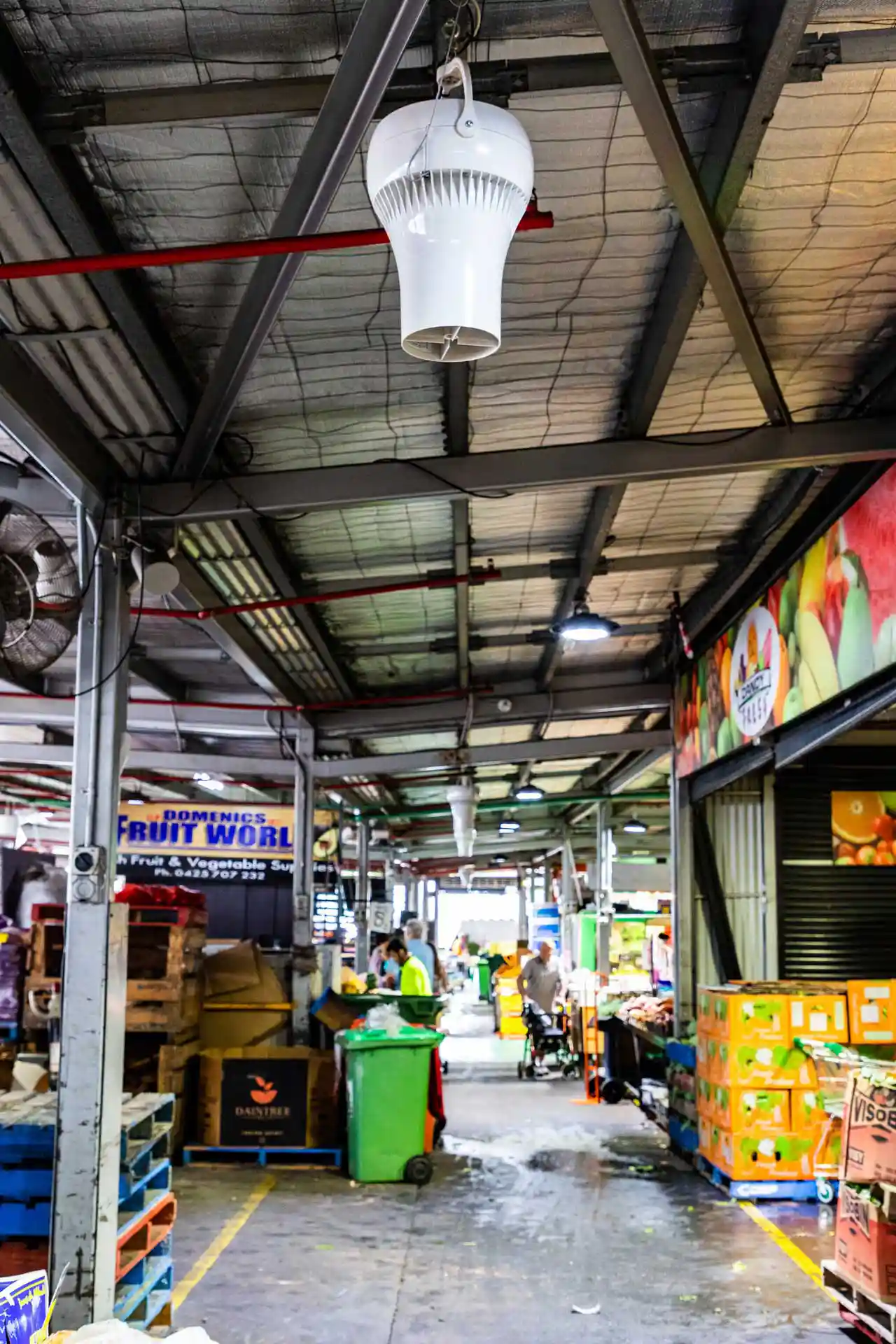 Airius Cooling Fans Installation at Dandenong Markets 17