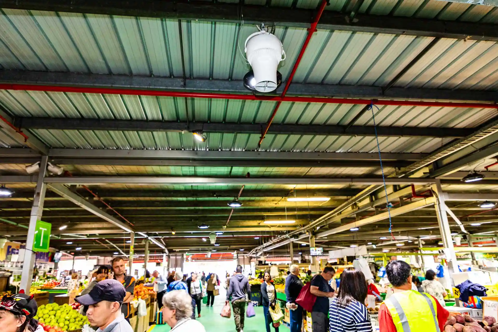 Airius Cooling Fans Installation at Dandenong Markets 3