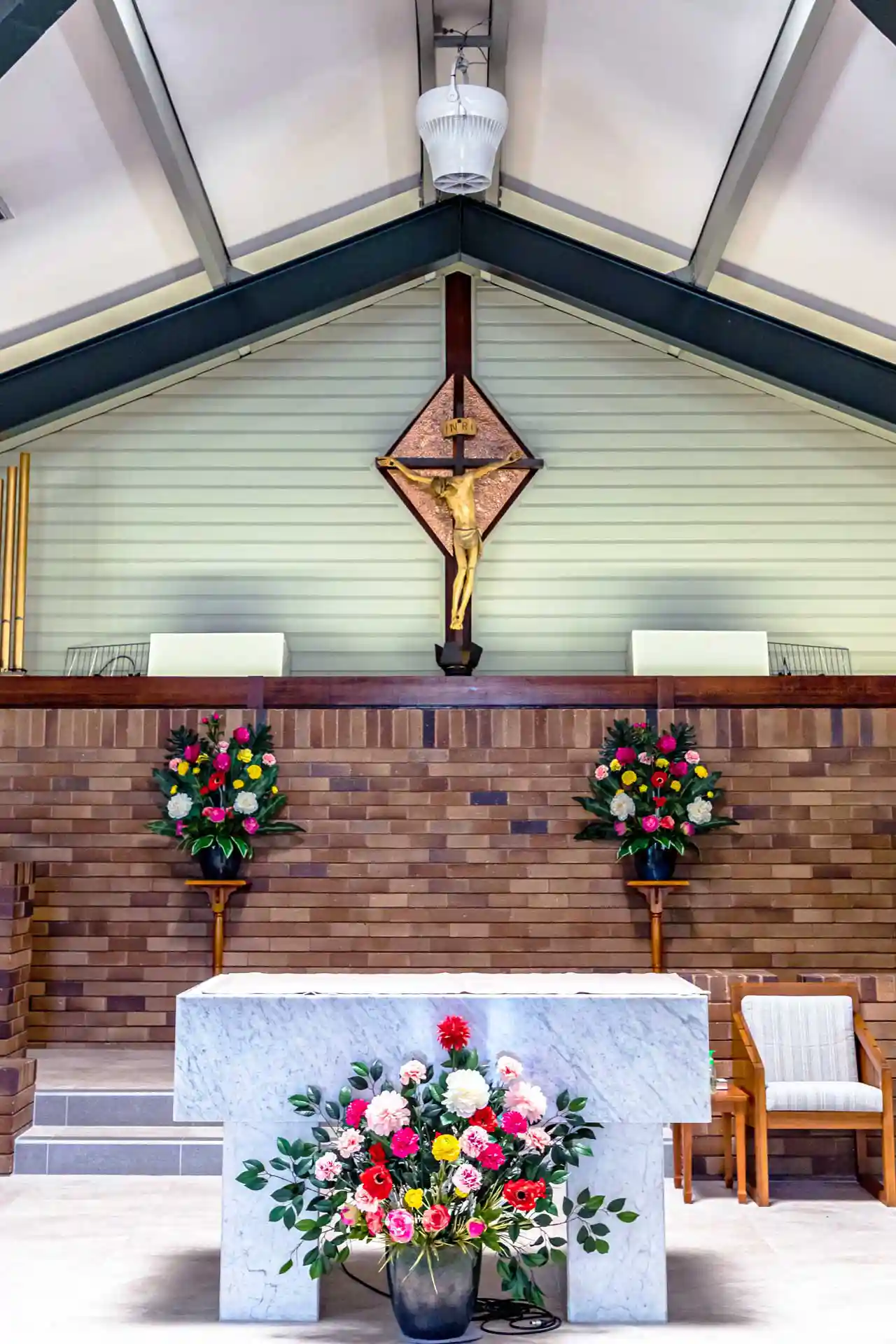 Airius cooling fans installation at St. Josephs Church, Brisbane, improving airflow and comfort for the