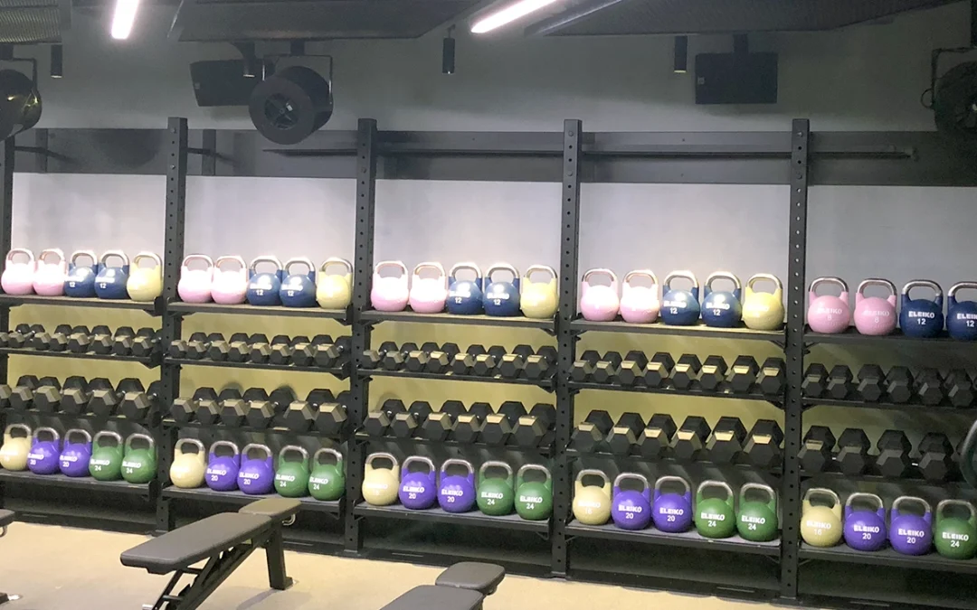 Airius cooling fans installation at Virgin Active Bligh Street gym, improving airflow and comfort in