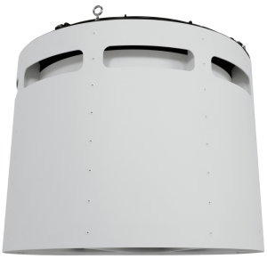 GS630 Emerald fan showcasing Bypass Technology airflow design.